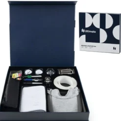 Komplettes Golf Geschenkset für Damen Golf-Zubehör Set mit 3 Golfbällen Golfgeschenk in Geschenkbox
