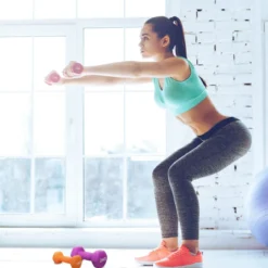 Kurzhantel Set 1kg 1,5kg 2kg Fitness Hanteln mit Hantelständer