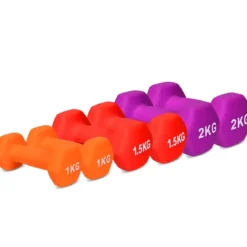 Kurzhantel Set 1kg 1,5kg 2kg Fitness Hanteln mit Hantelständer