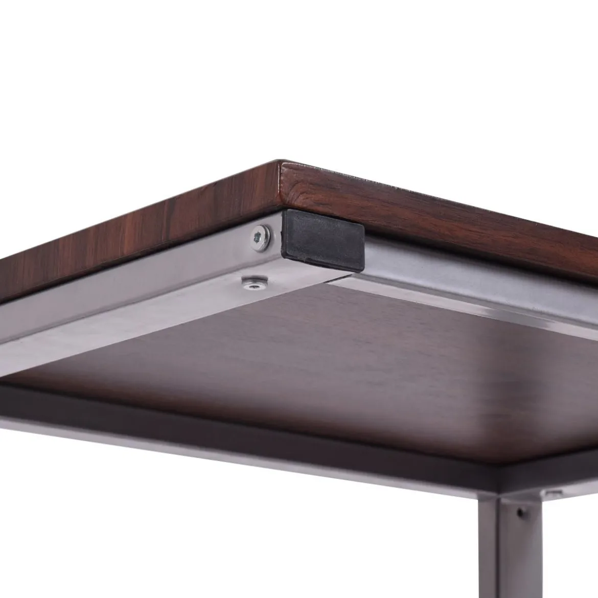 Laptoptisch Beistelltisch mit 4 Räder 50 x 40 x 65 cm