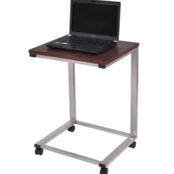 Laptoptisch Beistelltisch mit 4 Räder 50 x 40 x 65 cm