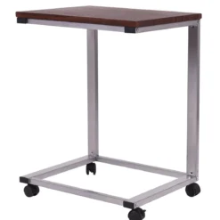 Laptoptisch Beistelltisch mit 4 Räder 50 x 40 x 65 cm