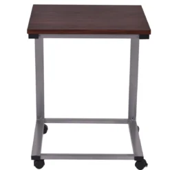 Laptoptisch Beistelltisch mit 4 Räder 50 x 40 x 65 cm