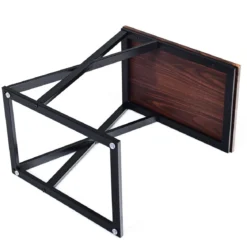 Laptoptisch Kleiner Beistelltisch Kaffeetisch Braun 50 x 34,5 x 60 cm