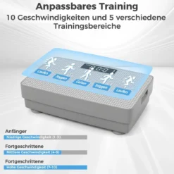 Leistungsstarke Vibrationsplatte Vibrationsplattform für Muskelaufbau Fettverbrennung & Ganzkörpertraining