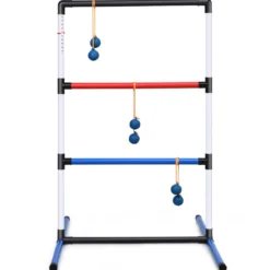 Leitergolf-Set Indoor-Outdoor Wurfspiel mit 6 Bolas-Wurfkugeln und Tragetasche