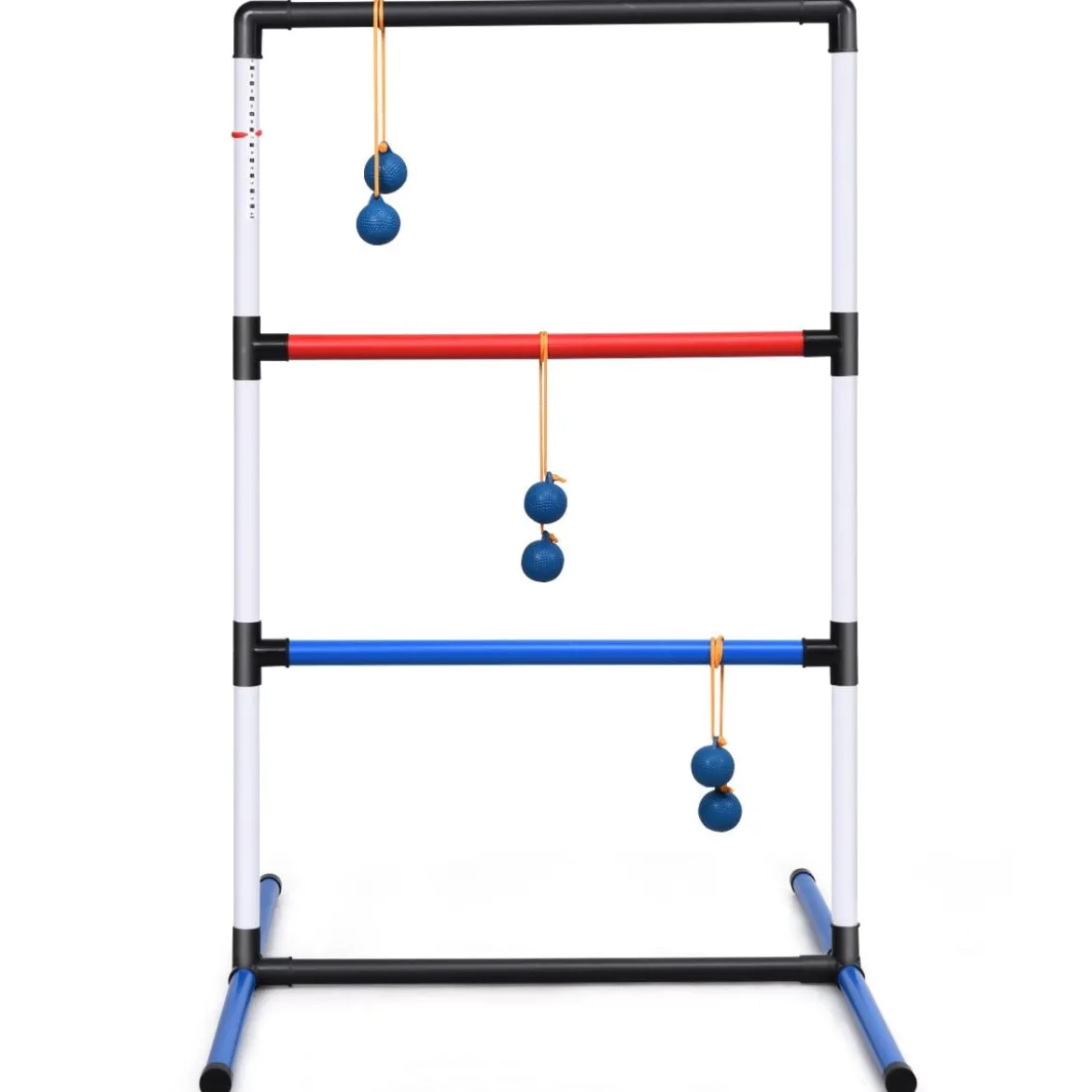Leitergolf-Set Indoor-Outdoor Wurfspiel mit 6 Bolas-Wurfkugeln und Tragetasche