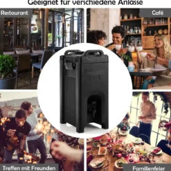 20L Isolierter Getränkeserver aus lebensmittelechtem LLDPE-Material Getränketräger