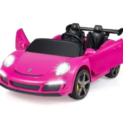 Lizenzierter RUF Kinder-Elektroauto 24V Akku betriebener Elektrofahrzeug mit Eltern-Fernbedienung Rosa