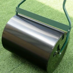 60 L Rasenwalze Gartenwalze mit U-förmigem Griff & Abnehmbarem Ablassstopfen