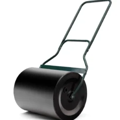 60 L Rasenwalze Gartenwalze mit U-förmigem Griff & Abnehmbarem Ablassstopfen