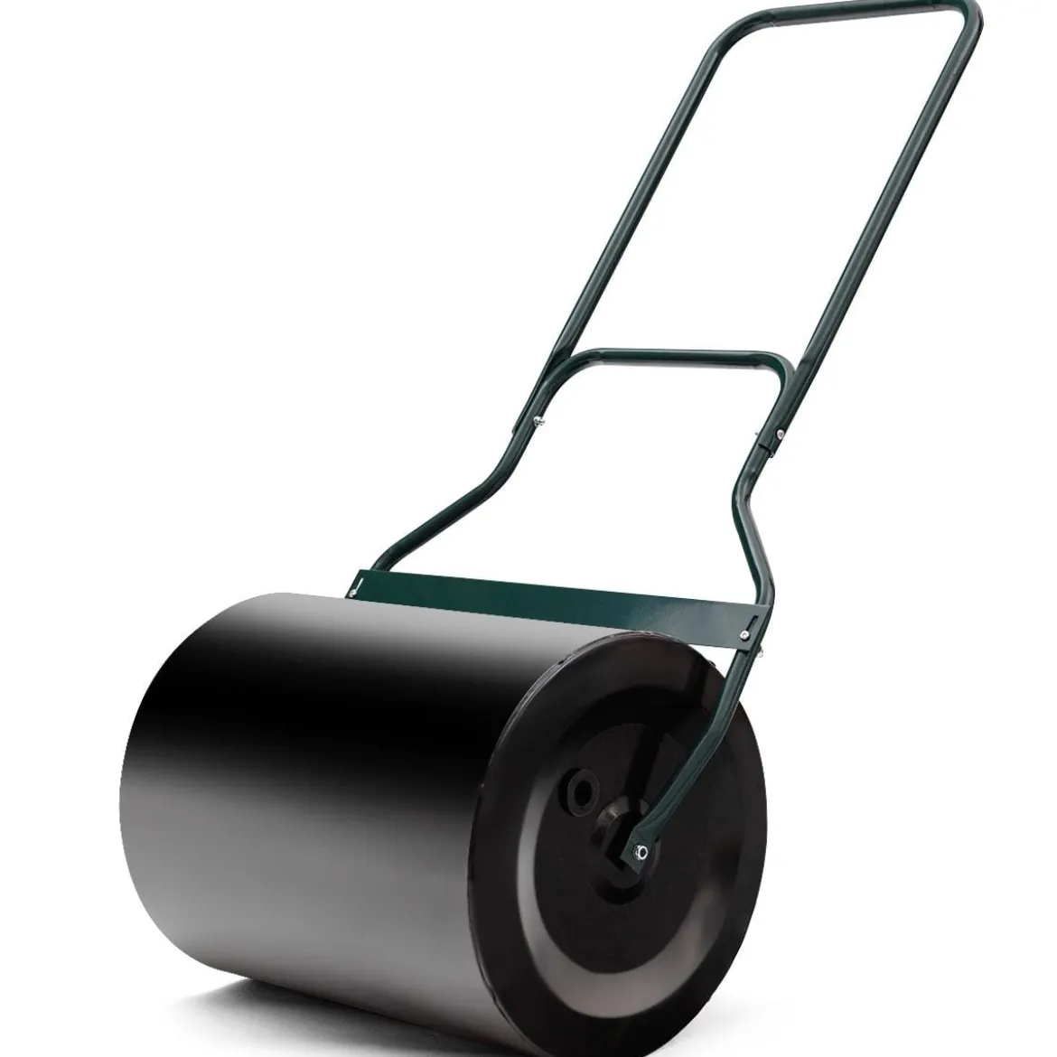60 L Rasenwalze Gartenwalze mit U-förmigem Griff & Abnehmbarem Ablassstopfen