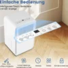 15 l/Tag Luftentfeuchter für Zuhause Raumentfeuchter mit 4 Modi & 24 Stunden Timer