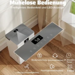 35 L/Tag Luftentfeuchter für Zuhause Energiesparender Luftentfeuchter mit 3 Modi Weiß