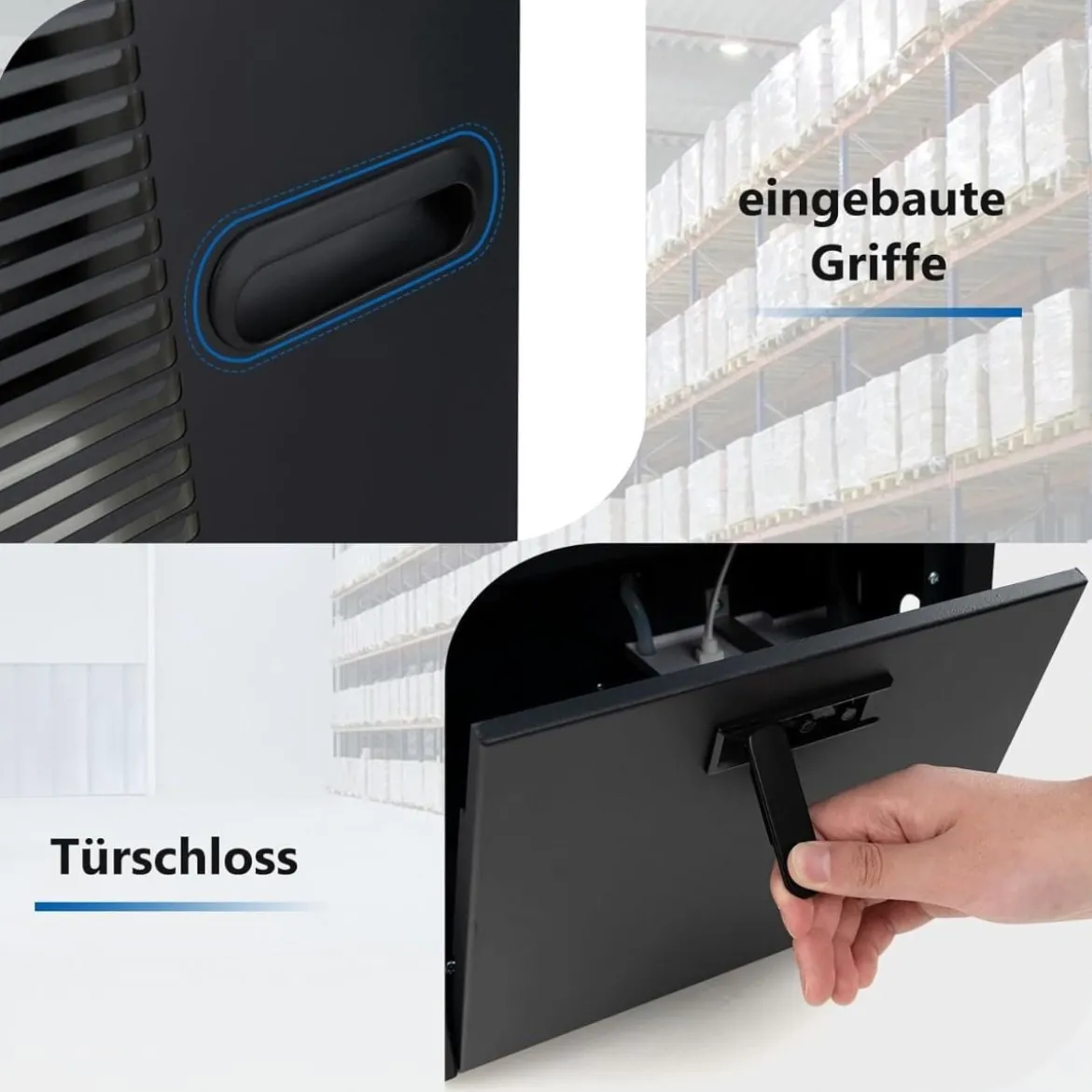 66 L/Tag Luftentfeuchter mit 24H Timer & Automatisches Abtauen & Speicherneustart