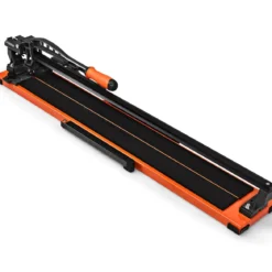 Manueller Fliesenschneider Professioneller Fliesenschneider 110 x 25 x 18 cm Orange + Schwarz