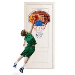 Mini-Basketballkorb Backboard Innen und Außen für Wandmontage geeignet für Erwachsene & Kinder 73 x 49 cm