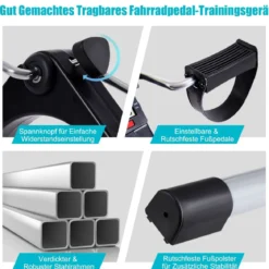 Mini Stepper mit Einstellbarer Magnetwiderstand Up-Down-Stepper mit LCD-Monitor