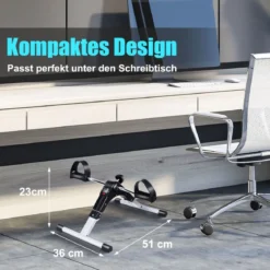 Mini Stepper mit Einstellbarer Magnetwiderstand Up-Down-Stepper mit LCD-Monitor