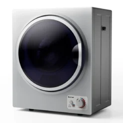 Mini Wäschetrockner Elektrischer Trockner Ablufttrockner 2,5KG / 42L / 850W Silber