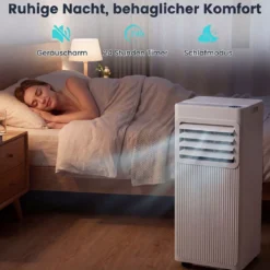 Mobile Klimaanlage mit Abluftschlauch 9000 BTU 3 in 1 Klimagerät für Raumgröße bis 42 ㎡