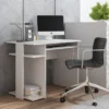 Moderner Computertisch Mehrzweck-Schreibtisch Arbeitstisch 95 x 60 x 75 cm Weiß