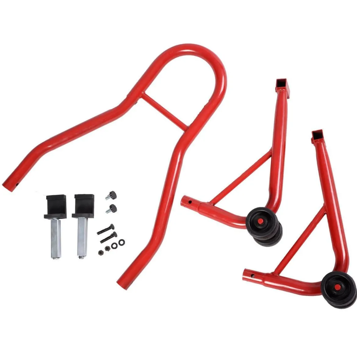 Montageständer Motorradheber Motorradständer Racing Ständer vor/hinten Rot