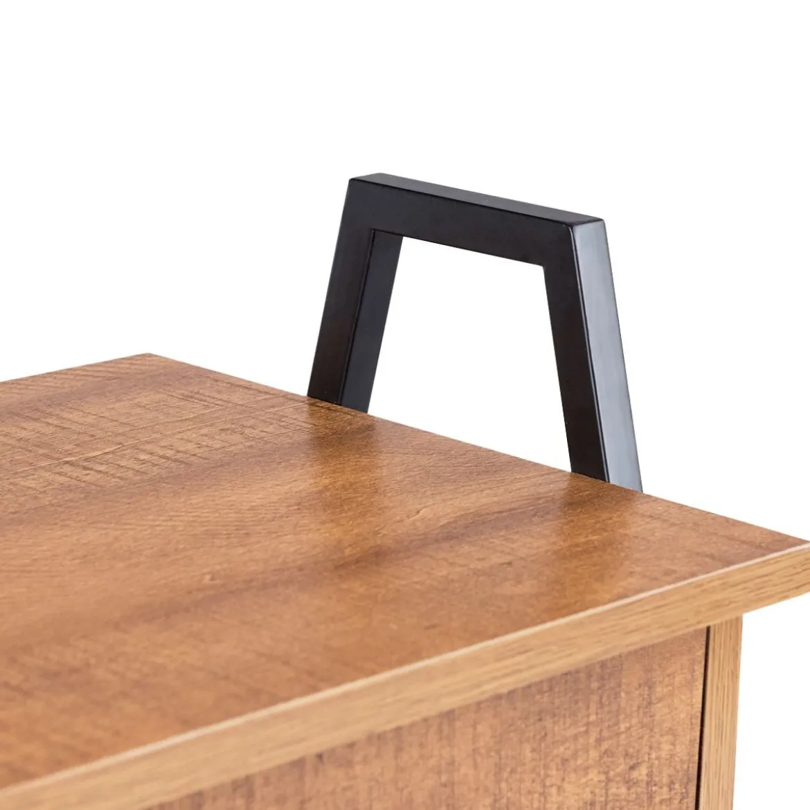 Nachttisch Beistelltisch Telefontisch mit eine Schublade Holz 44 x 40 x 62 cm