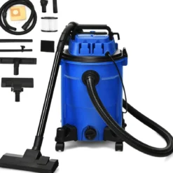 Nass-/Trockensauger mit Gebläsefunktion Mehrzwecksauger Industriestaubsauger Staubsauger mit Rollen