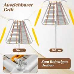 29-Noten Glockenspiel Percussion Kit Aluminium Marsch-Xylophon mit Verstellbarem Griff