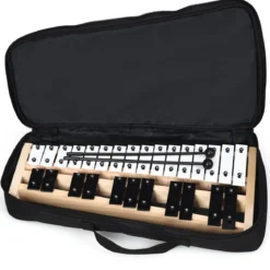 27 Noten Xylophon mit 2 Schlägeln & Tragetasche Glockenspiel Handpercussion Percussion