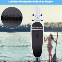 Paddleboard Surfboard Sup-Board Paddelbrett Stand Up Board Set 305 x 76 x 15 cm