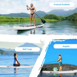 Paddleboard Surfboard Sup-Board Paddelbrett Stand Up Board Set 305 x 76 x 15 cm