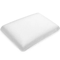 Rückstellschaum-Kissen belüftetes bequemes ergonomisches Kissen 60 x 40 x 13 cm Weiß