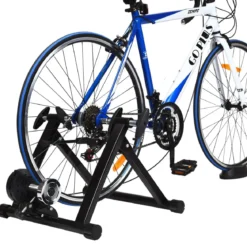 Rollentrainer Cycletrainer Fahrradtrainer mit 8 Widerstandsstufen Indoor Stahl