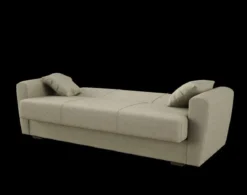 Schlafsofa Sofa-Bett Modernes Sofa Schlafsofa mit verstecktem Stauraum 233 x 84 x 80 cm Khaki
