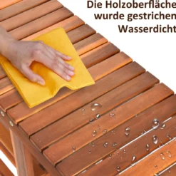 Schuhregal mit Sitzbank & 2 Ablagen Schuhschrank aus Holz Schuhständer 87 x 28 x 45 cm