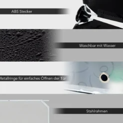Schuhschrank DIY Schuhregal Steckregal Schwarz 49 x 37 x 55 cm