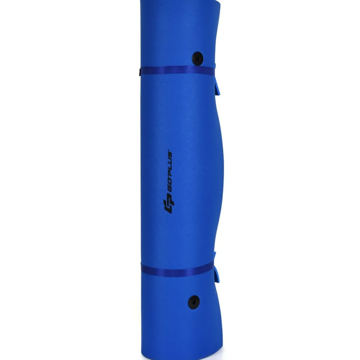Schwimmender Teppich Schwimmmatte Wasserliege 270 x 180 x 3,5 cm Gelb/Blau