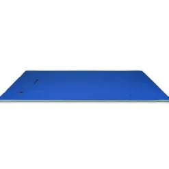 Schwimmender Teppich Schwimmmatte Wasserliege 270 x 180 x 3,5 cm Gelb/Blau