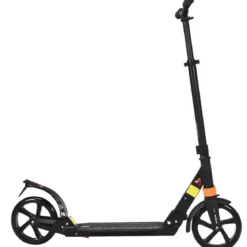 Scooter Roller klappbar Zusammenklappbarer Trittroller Tretroller ABEC7-Lager 3 Höhen verstellbar Sport Kickscooter Kickroller Schwarz