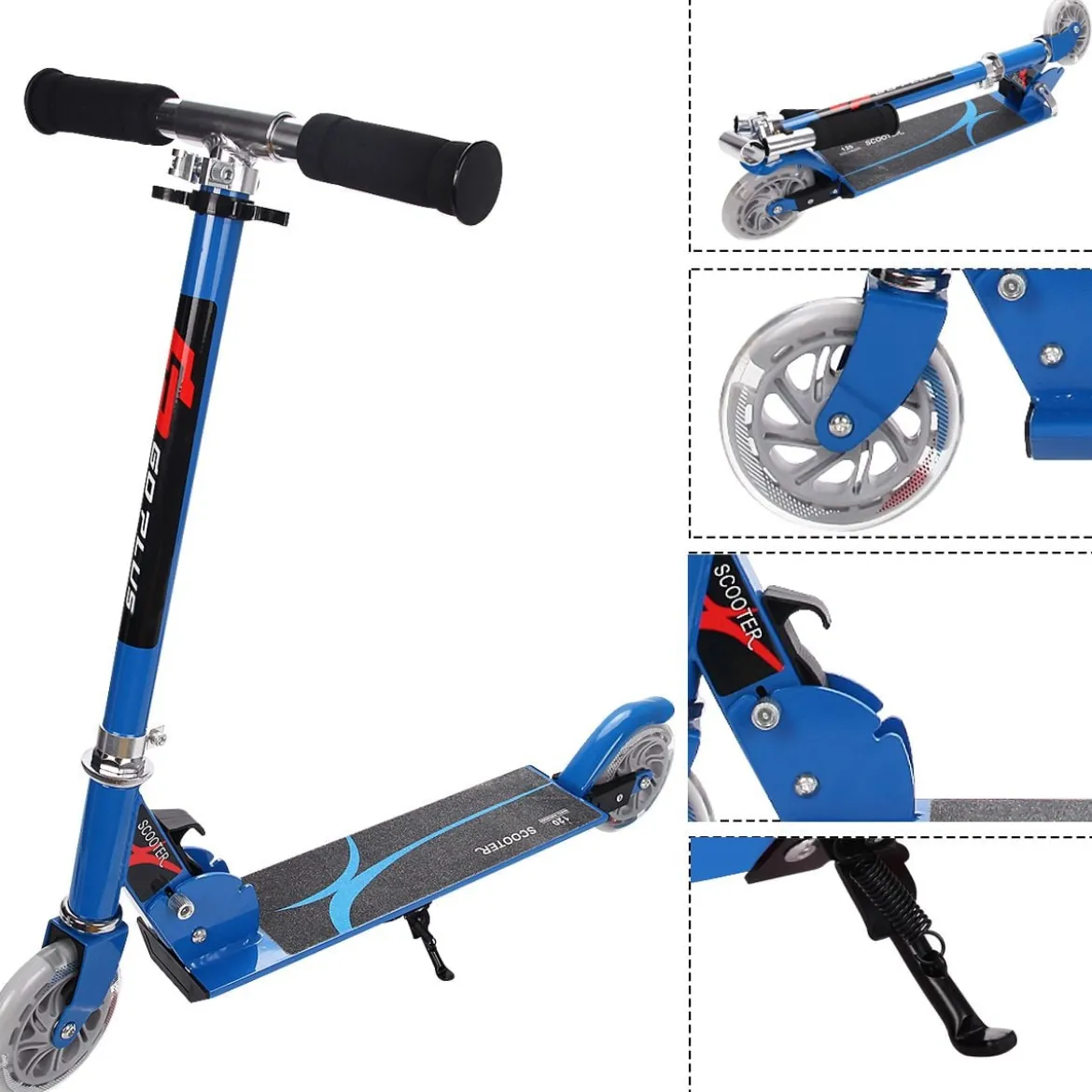 Scooter Roller Tretroller Kinderroller Cityroller klappbar bis 70KG