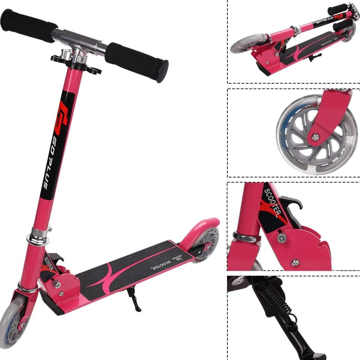 Scooter Roller Tretroller Kinderroller Cityroller klappbar bis 70KG