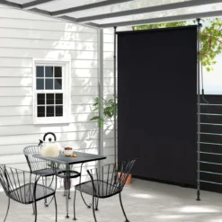 Senkrechtmarkise Außen Vertikalmarkise 250 x 220-310 cm Höhenverstellbar & Ausziehbar Sonnenschutz