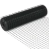 Sichtschutz Gartenzaun Dekorativer Zaun Drahtzaun 91 cm x 15,5 m Schwarz