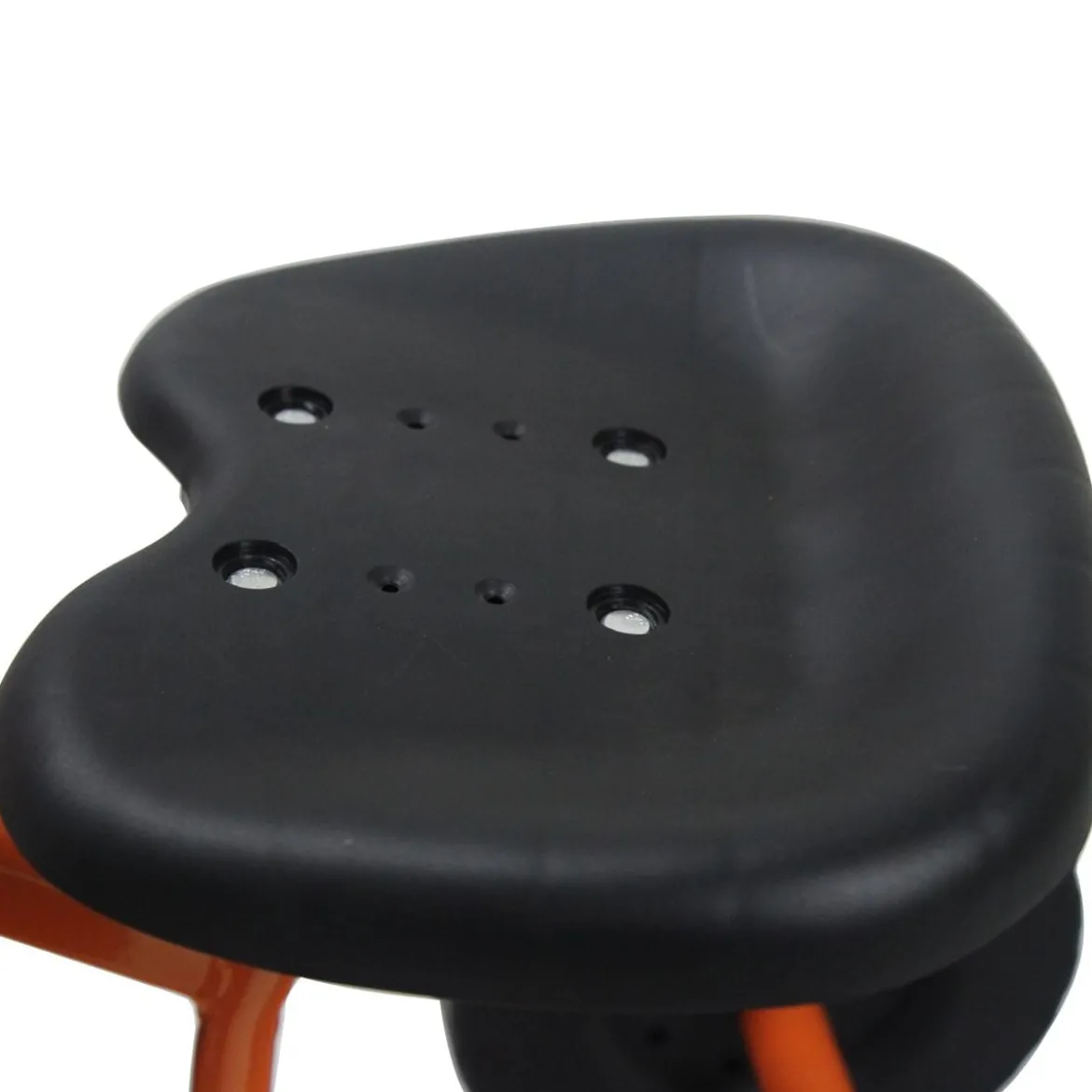 Sitzbagger mit Schaufel Kinderbagger aus Metall Sandbagger zum Aufsitzen für Kinder ab 3 J. Orange