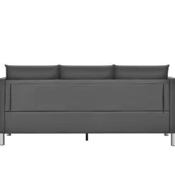 3-Sitzer Modernes Sofa Wohnzimmersofa Ecksofa Couchgarnitur Grau