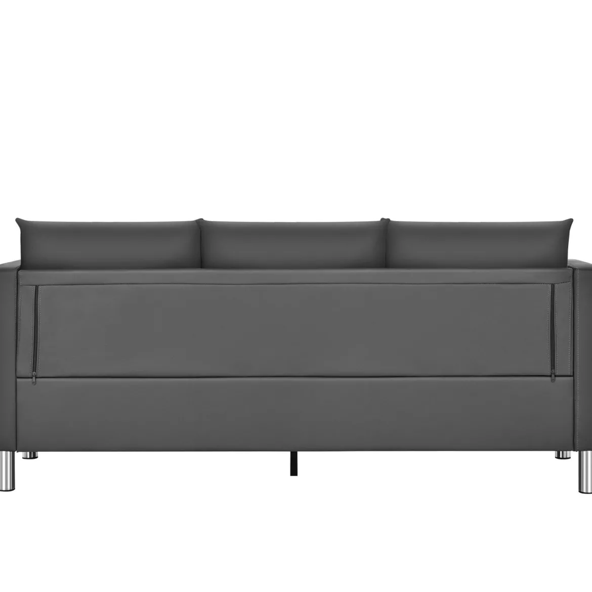3-Sitzer Modernes Sofa Wohnzimmersofa Ecksofa Couchgarnitur Grau