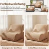 Sitzsack Sessel Geschwungenes Liegesofa Bequemer Sitzsackstuhl mit Bezug