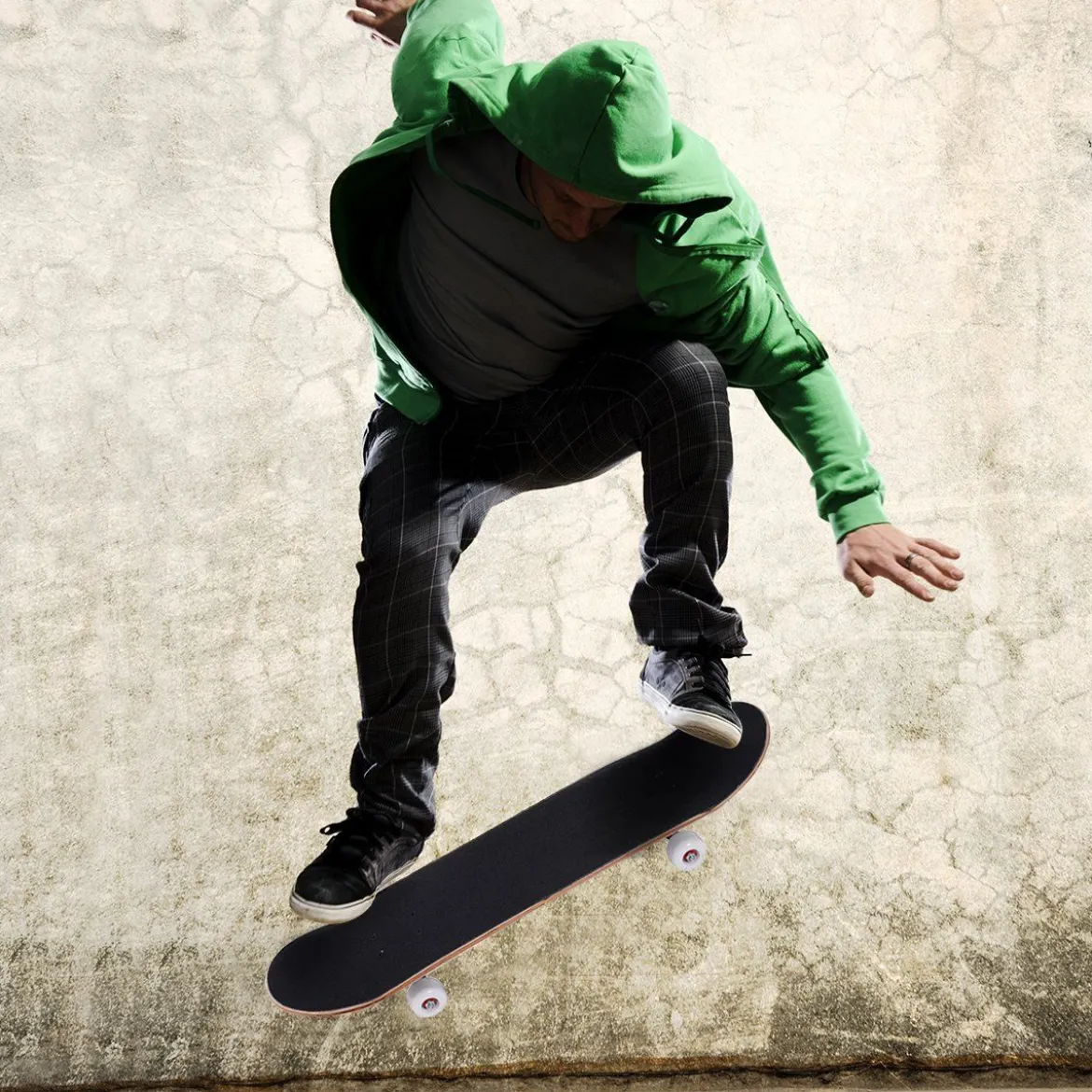 Skateboard Komplettboard Funboard Minicruiser Holzboard Longboard 20x79cm